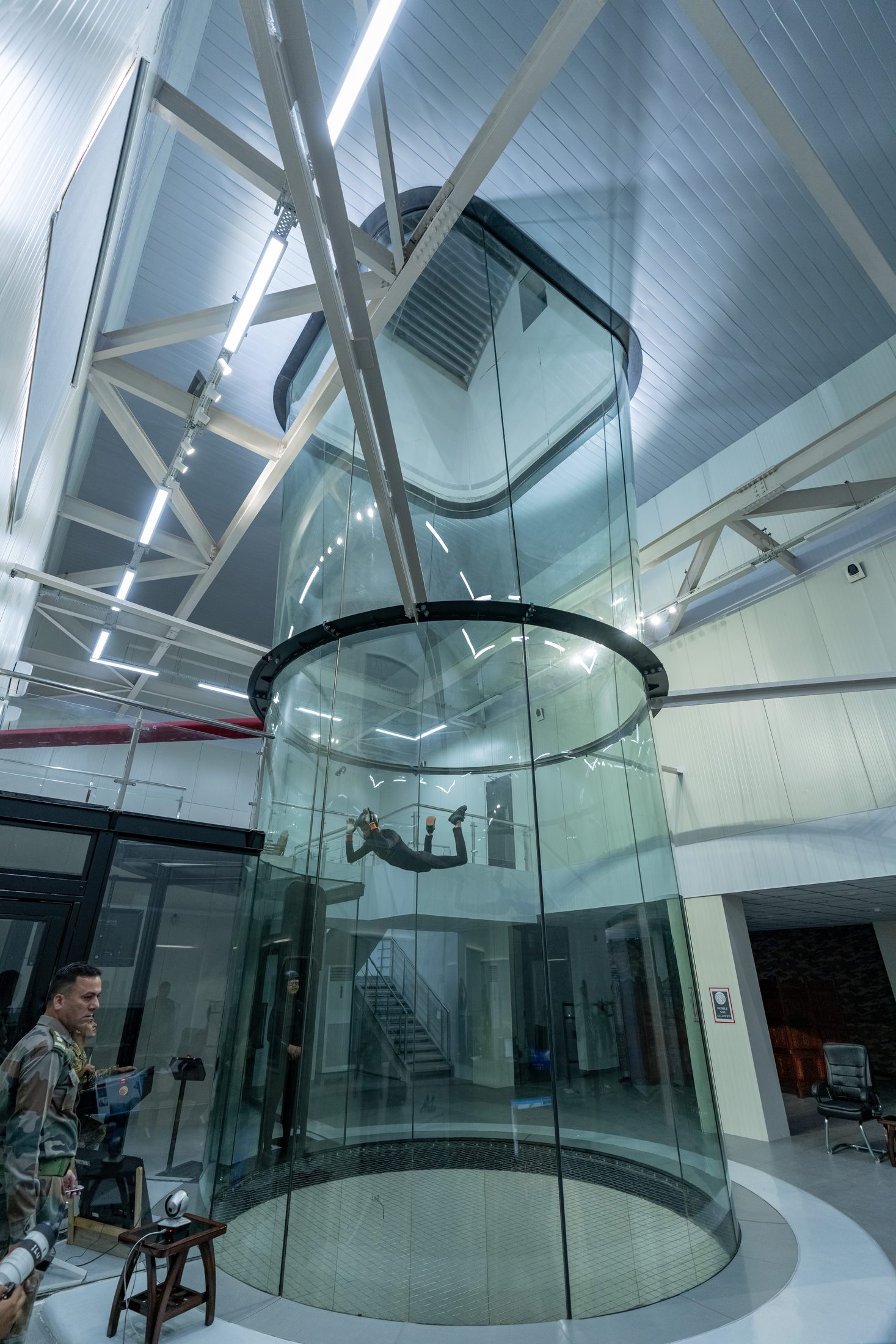 Vertical Wind Tunnel - Special Forces Training School